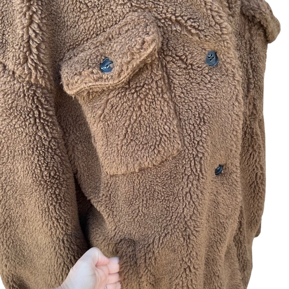 Lucky Brand Boho Teddy Bear Jacket - Picture 7 of 13